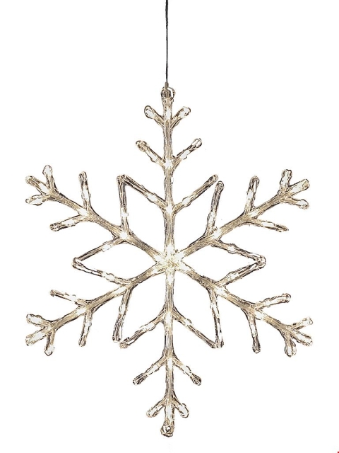 Konstsmide Snöflinga