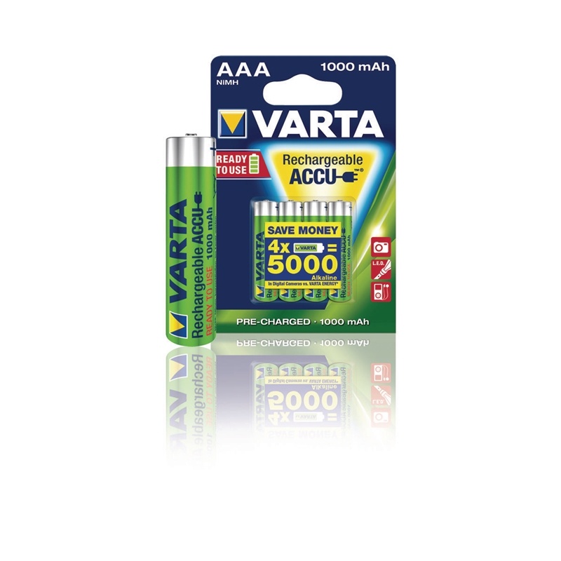 Varta Batteri NiMH AAA/LR03 1.2 V 1000 mAh Professional 2-pack