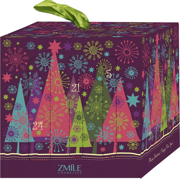 Zmile Cosmetics Adventskalender, Julgranar