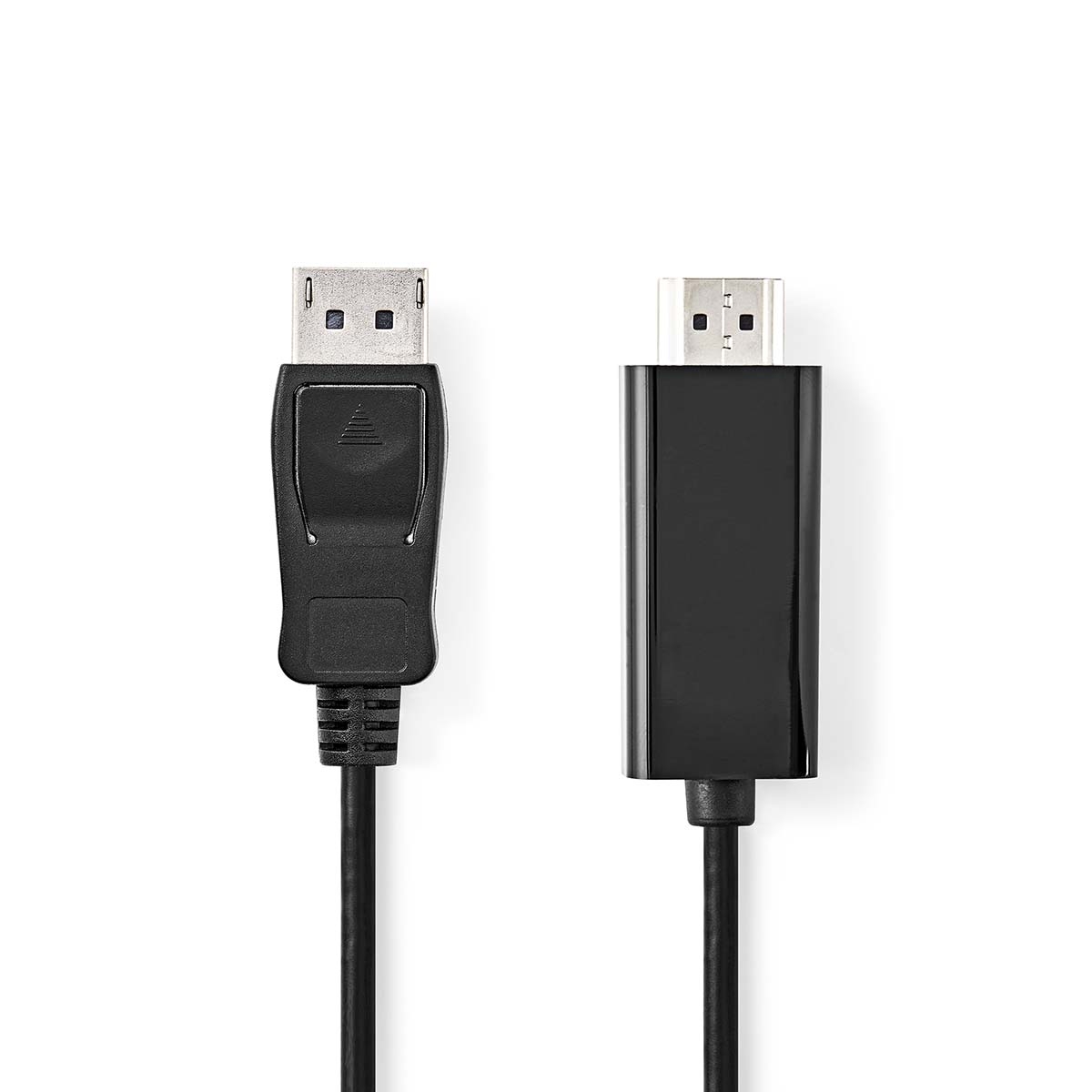 Displayport-kabel | DisplayPort Hane | HDMI Kontakt | 1080p | Nickelplaterad | 3.00 m | Rund | PVC | Svart | Kuvert