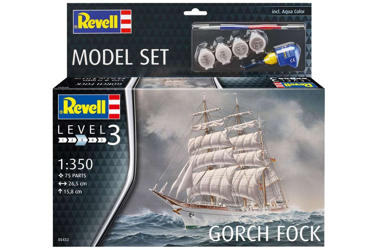 Revell Model Set Gorch Fock | CDON