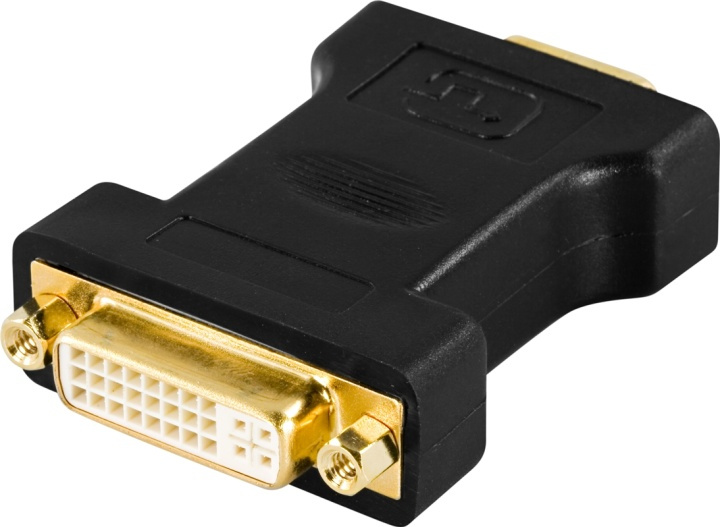 DVI-adapter, ho - ha, (DVI-6) i gruppen DATORER & KRINGUTRUSTNING / Datorkablar / DVI / Adaptrar hos TP E-commerce Nordic AB (38-1136)