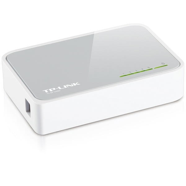 TP-LINK, Nätverksswitch (TL-SF1005D) i gruppen DATORER & KRINGUTRUSTNING / Nätverk / Switchar hos TP E-commerce Nordic AB (38-11406)