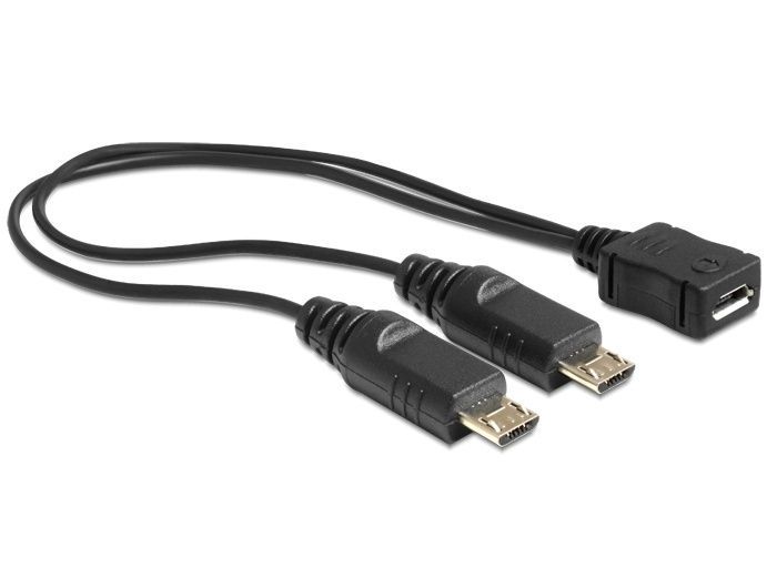 DeLock USB-splitterkabel (USB-998) i gruppen DATORER & KRINGUTRUSTNING / Datorkablar / USB-kablar / USB-A / Adaptrar hos TP E-commerce Nordic AB (38-11878)