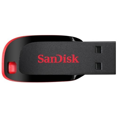 SanDisk Cruzer Blade, USB 2.0-minne (16GB) i gruppen HEMELEKTRONIK / Lagringsmedia / USB-minnen / USB 2.0 hos TP E-commerce Nordic AB (38-1361)