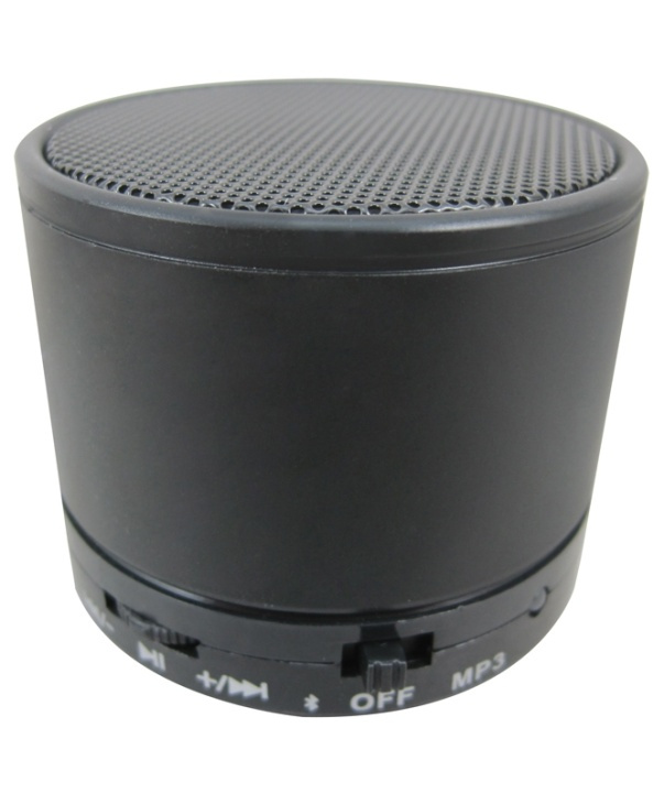 Mini Bluetooth-högtalare (Svart) i gruppen HEMELEKTRONIK / Ljud & Bild / Högtalare & Tillbehör / Bluetooth-högtalare / Bärbara högtalare hos Teknikproffset Nordic AB (38-14921)