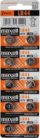 Maxell, Knappcellsbatteri 10-pack (LR44) i gruppen HEMELEKTRONIK / Batterier & Laddare / Batterier / Knappcell hos TP E-commerce Nordic AB (38-15409)