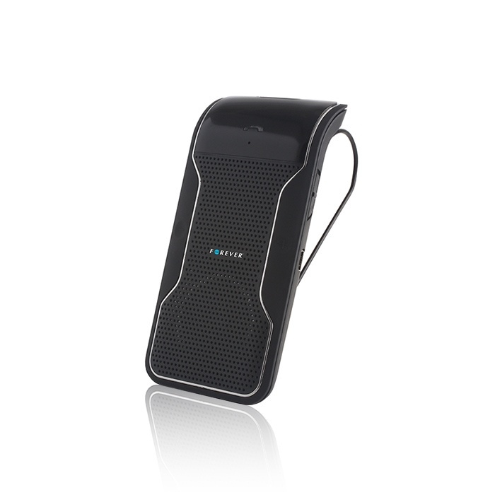 Forever BK-100, Bluetooth-högtalartelefon för bilen, svart i gruppen SMARTPHONE & SURFPLATTOR / Övriga tillbehör / Bilhandsfree hos TP E-commerce Nordic AB (38-15489)