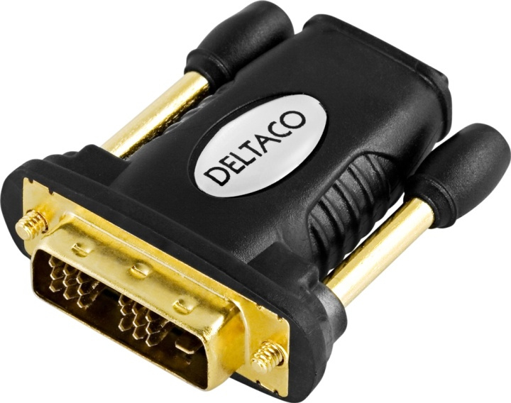 Deltaco, HDMI-adapter (HDMI-11) i gruppen HEMELEKTRONIK / Kablar & Adaptrar / HDMI / Adaptrar hos TP E-commerce Nordic AB (38-1578)