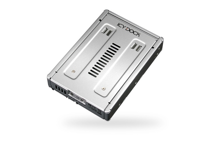 ICY DOCK, intern hårddiskkassett med plats för 1x2,5 SATA-/SSD (MB982SP-1S) i gruppen DATORER & KRINGUTRUSTNING / Datortillbehör / Hårddisk-kabinetter / Hårddiskkabinett 2.5 tum hos TP E-commerce Nordic AB (38-16509)