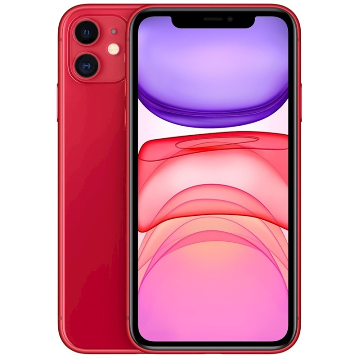 Apple iPhone 11 64GB (PRODUCT)RED i gruppen SMARTPHONE & SURFPLATTOR / Mobiltelefoner & smartphones hos Teknikproffset Nordic AB (38-16677)