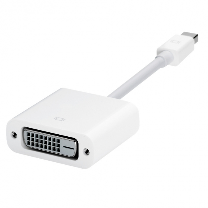 Apple Mini DP till DVI adapter, vit i gruppen DATORER & KRINGUTRUSTNING / Datorkablar / DisplayPort / Adaptrar hos TP E-commerce Nordic AB (38-16709)