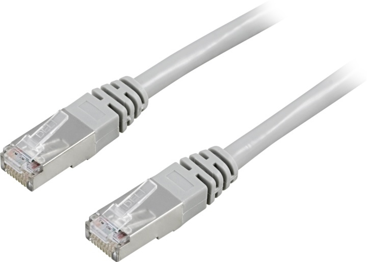 DELTACO FTP Cat5e patchkabel 0.5m (05-STP) i gruppen DATORER & KRINGUTRUSTNING / Datorkablar / Nätverkskablar / Cat5e hos TP E-commerce Nordic AB (38-17524)