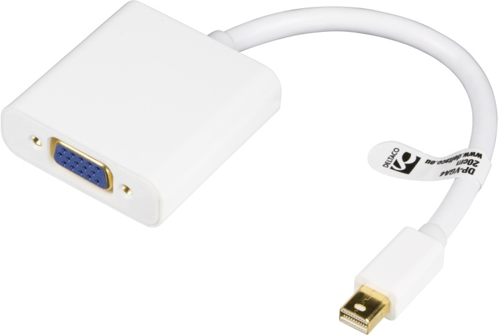 mini DisplayPort till VGA-adapter, 0,2m i gruppen DATORER & KRINGUTRUSTNING / Datorkablar / DisplayPort / Adaptrar hos TP E-commerce Nordic AB (38-1804)