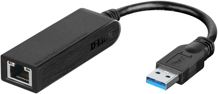 D-Link USB 3.0 nätverksadapter (DUB-1312) i gruppen DATORER & KRINGUTRUSTNING / Nätverk / Nätverkskort / USB hos TP E-commerce Nordic AB (38-18366)