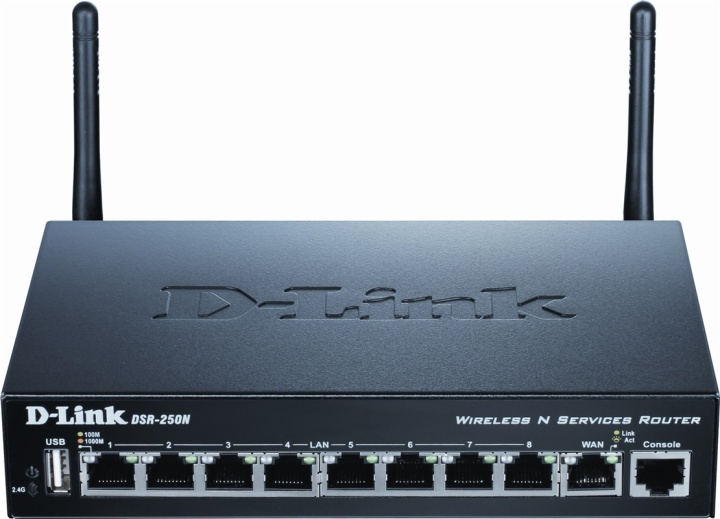 D-Link Wireless N Unified Service Router i gruppen DATORER & KRINGUTRUSTNING / Nätverk / Routrar / 450-5400 Mbit/s hos TP E-commerce Nordic AB (38-18403)