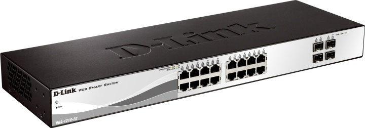 D-Link 16x 10/100/1000 (DGS-1210-20) i gruppen DATORER & KRINGUTRUSTNING / Nätverk / Switchar hos TP E-commerce Nordic AB (38-18430)