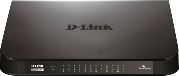 D-Link GO 24-port gigabit switch (GO-SW-24G) i gruppen DATORER & KRINGUTRUSTNING / Nätverk / Switchar / 10/100/1000Mbps hos TP E-commerce Nordic AB (38-18458)