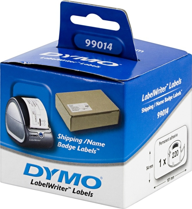 DYMO Frakt/namnetiketter 101x54mm 12x220 st BULK (S0722420) i gruppen DATORER & KRINGUTRUSTNING / Skrivare & Tillbehör / Skrivare / Märkmaskiner & Tillbehör / Etiketter hos TP E-commerce Nordic AB (38-18581)