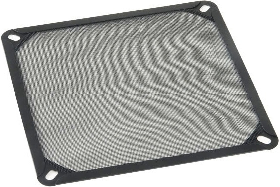 AKASA fläktfilter av aluminium, 140x140mm, svart (GRM140-AL01-BK) i gruppen DATORER & KRINGUTRUSTNING / Datorkomponenter / Kylning / Tillbehör för kylning hos TP E-commerce Nordic AB (38-18777)