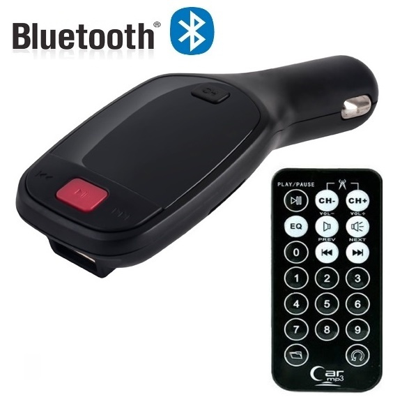 Forever TR-300 Bluetooth FM-Sändare med inbyggd mikrofon i gruppen BIL / Billjud & Multimedia / FM-sändare hos TP E-commerce Nordic AB (38-20992)