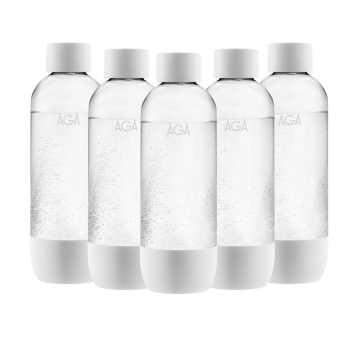 5-pack AGA AQVIA PET-flaska, 1L (Vit) BF 2025 i gruppen HEM, HUSHÅLL & TRÄDGÅRD / Hushållsmaskiner / Vatten & Juice / Kolsyremaskiner / Tillbehör hos TP E-commerce Nordic AB (38-21822PKT4)