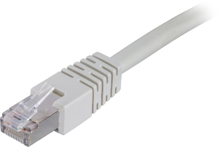 DELTACO F/UTP Cat6 patchkabel, 1,5m, grå (STP-611) i gruppen DATORER & KRINGUTRUSTNING / Datorkablar / DVI / Kablar hos TP E-commerce Nordic AB (38-22162)