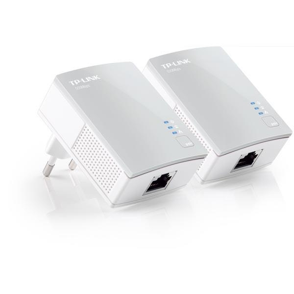 TP-LINK AV 500 Nano Powerline Adapter Starter Kit,vit (TL-PA4010KIT) i gruppen DATORER & KRINGUTRUSTNING / Nätverk / Homeplug/Powerline hos TP E-commerce Nordic AB (38-22613)