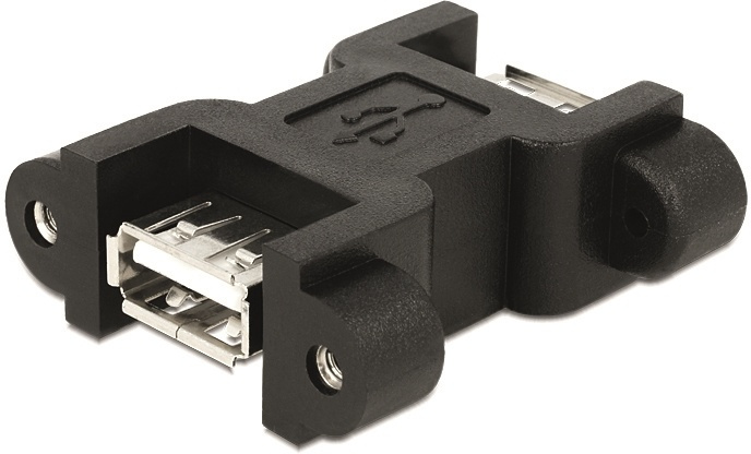 DeLock könsbytare USB A-A ho (65559) i gruppen DATORER & KRINGUTRUSTNING / Datorkablar / USB-kablar / USB-A / Adaptrar hos Teknikproffset Nordic AB (38-23122)