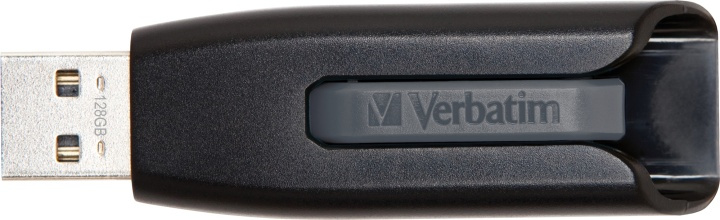 Verbatim SuperSpeed USB 3.0 Store\'N\'Go V3 128 GB, svart/grå (49189) i gruppen HEMELEKTRONIK / Lagringsmedia / USB-minnen / USB 3.0 hos TP E-commerce Nordic AB (38-23506)