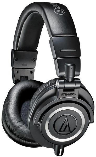 Audio-technica ATH-M50x, Stereohörlurar (Svart) i gruppen HEMELEKTRONIK / Ljud & Bild / Hörlurar & Tillbehör / Hörlurar hos TP E-commerce Nordic AB (38-24675)