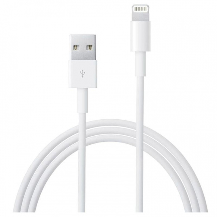 Apple Lightning-kabel till USB, 2 meter (MD819ZM), Bulk i gruppen SMARTPHONE & SURFPLATTOR / Universal Apple / Laddare & Kablar / Kablar Lightning hos Teknikproffset Nordic AB (38-24785)