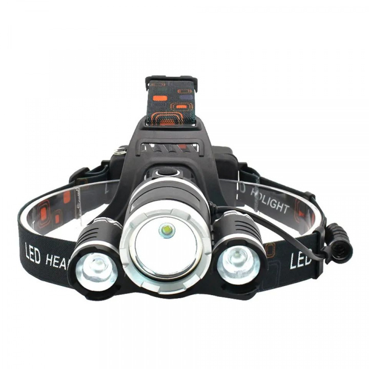 Pannlampa 3xCree XM-L2, 3000lm i gruppen SPORT, FRITID & HOBBY / Ficklampor & Pannlampor / Pannlampor hos TP E-commerce Nordic AB (38-26568)