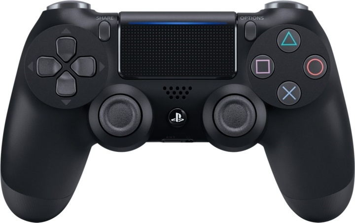 Sony DualShock 4 V2 handkontroll till PS4, original, svart i gruppen HEMELEKTRONIK / Spelkonsoler & Tillbehör / Sony PlayStation 4 / Tillbehör hos TP E-commerce Nordic AB (38-26676)