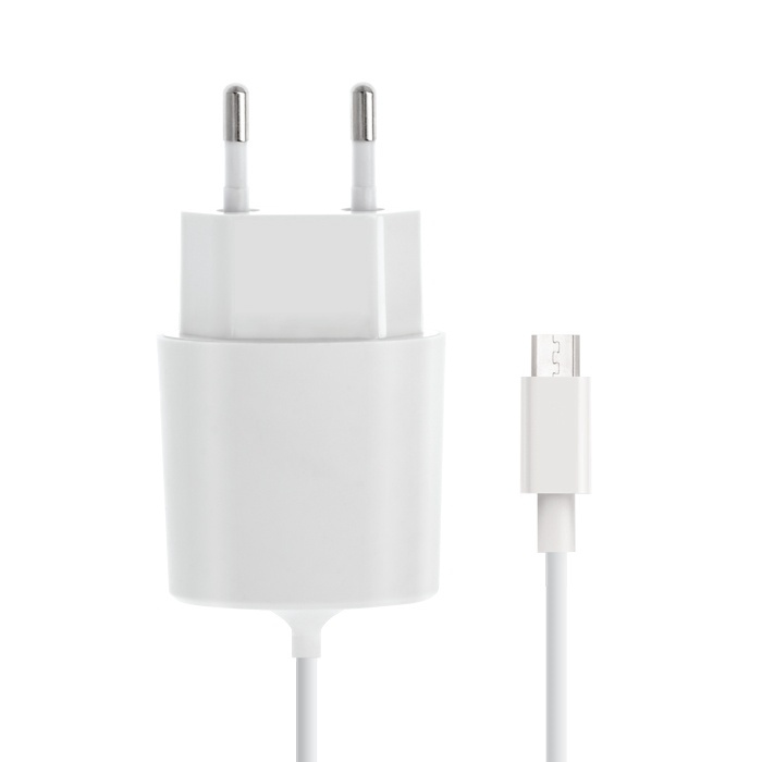 Forever Reseladdare microUSB-kabel, 2,1A, Vit i gruppen SMARTPHONE & SURFPLATTOR / Laddare & Kablar / Väggladdare / Väggladdare microUSB hos TP E-commerce Nordic AB (38-26989)