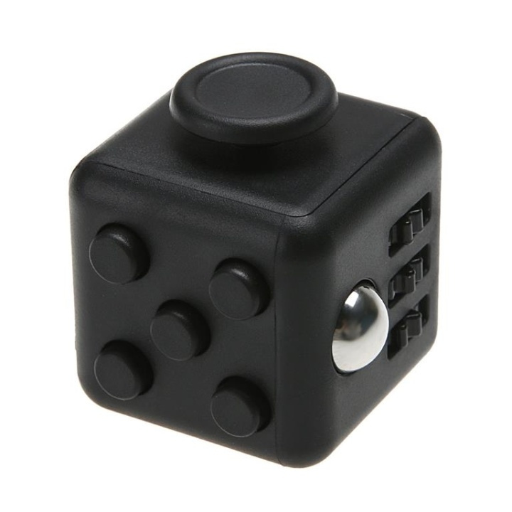 Fidget Cube, Svart i gruppen LEKSAKER, BARN- & BABYPRODUKTER / Leksaker / Fidget Toys hos TP E-commerce Nordic AB (38-27571)