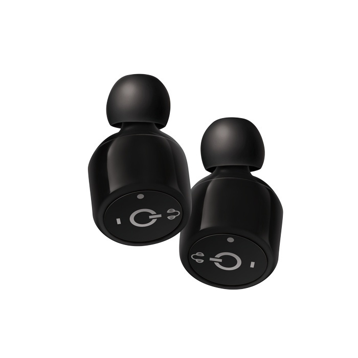 Forever, True wireless earbuds TWE-100, Svart i gruppen HEMELEKTRONIK / Ljud & Bild / Hörlurar & Tillbehör / Hörlurar hos TP E-commerce Nordic AB (38-27946)