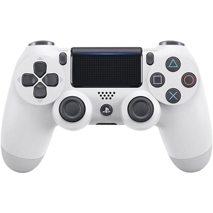 Sony DualShock 4 V2 (PS4) (Original) Vit i gruppen HEMELEKTRONIK / Spelkonsoler & Tillbehör / Sony PlayStation 4 / Tillbehör hos TP E-commerce Nordic AB (38-27988)