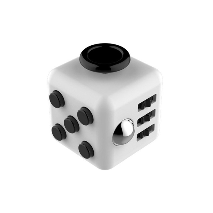 Fidget Cube, Grå i gruppen LEKSAKER, BARN- & BABYPRODUKTER / Leksaker / Fidget Toys hos TP E-commerce Nordic AB (38-28387)