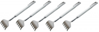 Ryggkliare, Rostfritt stål teleskophandtag, 5-pack