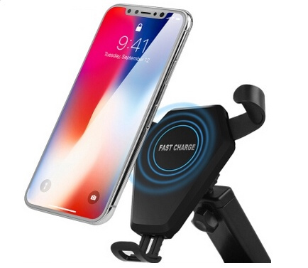 Trådlös Qi-billaddare - Fast Wireless Charger, 5V i gruppen BIL / Bilhållare / Bilhållare Smartphone hos TP E-commerce Nordic AB (38-29150)