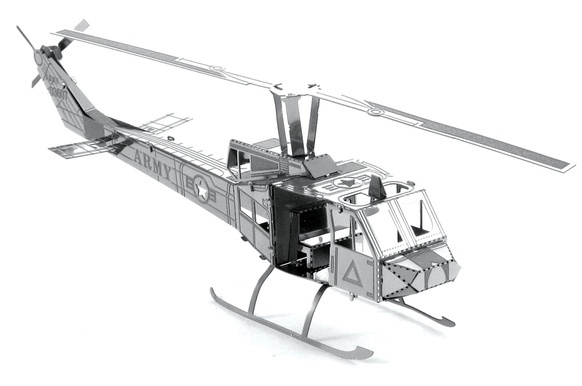 3D Pussel Metall - Helikopter i gruppen LEKSAKER, BARN- & BABYPRODUKTER / Leksaker / Pussel hos TP E-commerce Nordic AB (38-29665)