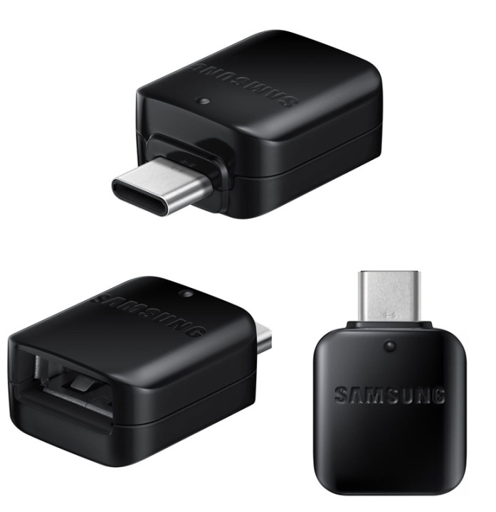 Samsung Adapter GH98-41288 - USB till USB-C, Svart, Bulk i gruppen DATORER & KRINGUTRUSTNING / Datorkablar / USB-kablar / Micro-USB / Adaptrar hos TP E-commerce Nordic AB (38-29831)