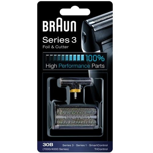 Braun Kombipack 30B Svart (72737) i gruppen SKÖNHET & HÄLSA / Hår & Styling / Rakning & Trimning / Rakapparater Tillbehör hos TP E-commerce Nordic AB (38-30188)