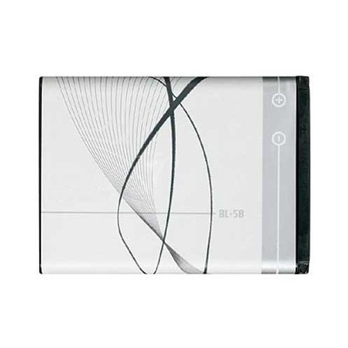 Batteri till Nokia, BL-5B (900 mAh) i gruppen SMARTPHONE & SURFPLATTOR / Övriga tillbehör / Mobilbatterier hos TP E-commerce Nordic AB (38-3024)