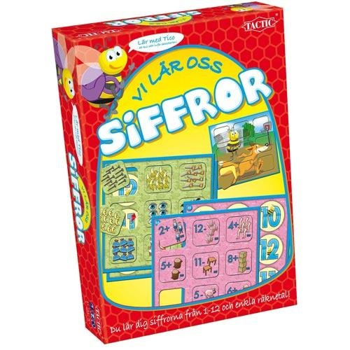 Tactic Spel Vi lär oss siffror (40180) i gruppen LEKSAKER, BARN- & BABYPRODUKTER / Spel / Sällskapsspel hos TP E-commerce Nordic AB (38-31926)
