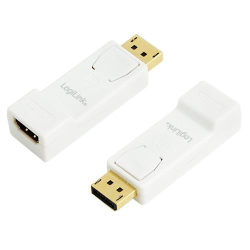 LogiLink DisplayPort -> HDMI Adapter i gruppen HEMELEKTRONIK / Kablar & Adaptrar / HDMI / Adaptrar hos TP E-commerce Nordic AB (38-32708)