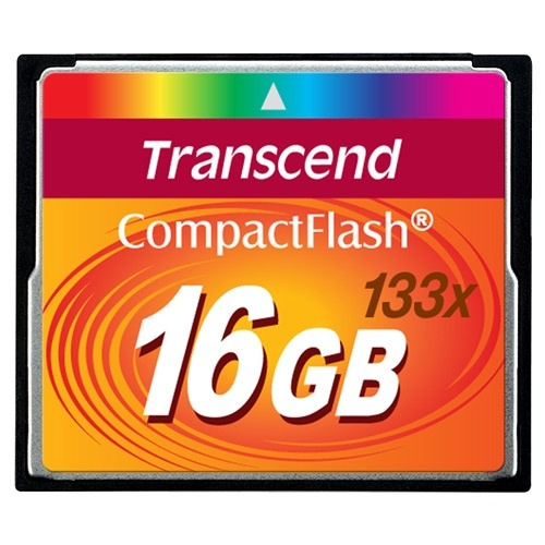 Transcend CompactFlash 16GB 133x i gruppen HEMELEKTRONIK / Lagringsmedia / Minneskort / Compact Flash hos TP E-commerce Nordic AB (38-33009)