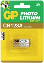 GP Batteri Lithium 123A 1-pack i gruppen HEMELEKTRONIK / Batterier & Laddare / Batterier / Övriga hos TP E-commerce Nordic AB (38-33413)