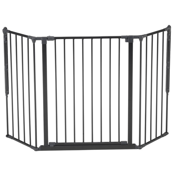 Baby Dan FLEX M 90-146 cm svart i gruppen LEKSAKER, BARN- & BABYPRODUKTER / Barnsäkerhet / Barngrindar hos TP E-commerce Nordic AB (38-34658)